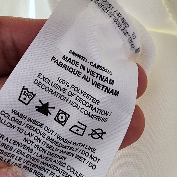 Nike Fleece Wide Leg Pants Size XL New Witht Ags - Picture 6 of 6